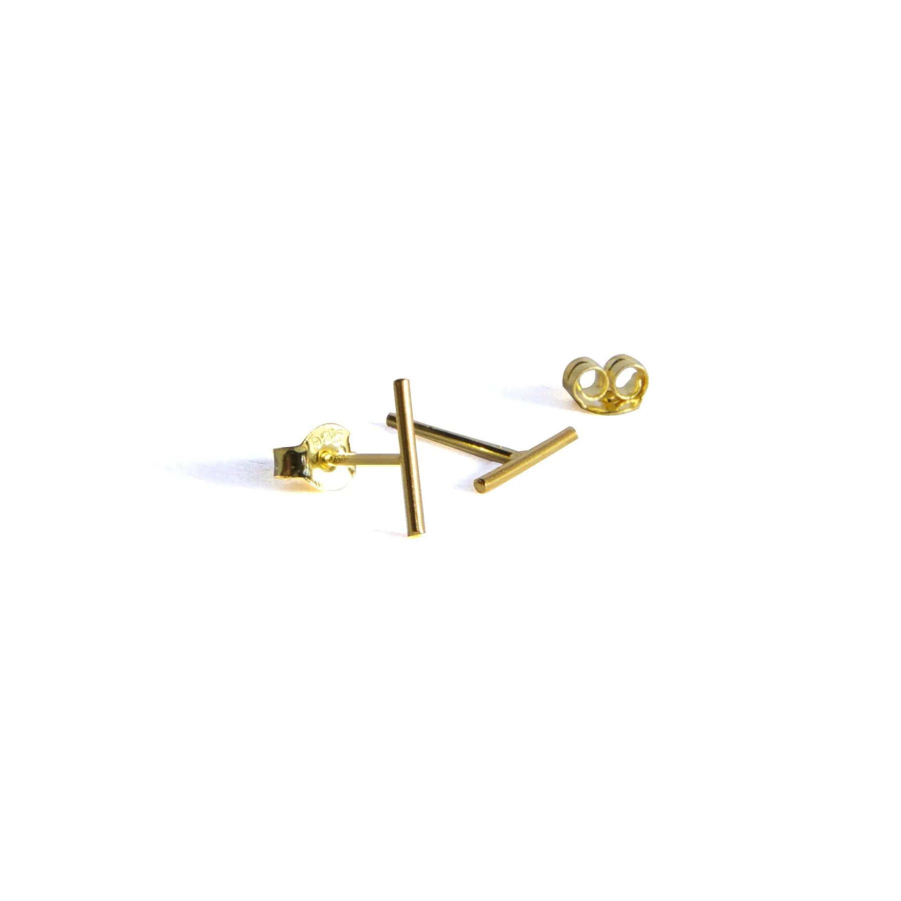 Medium Skinny Bar Studs