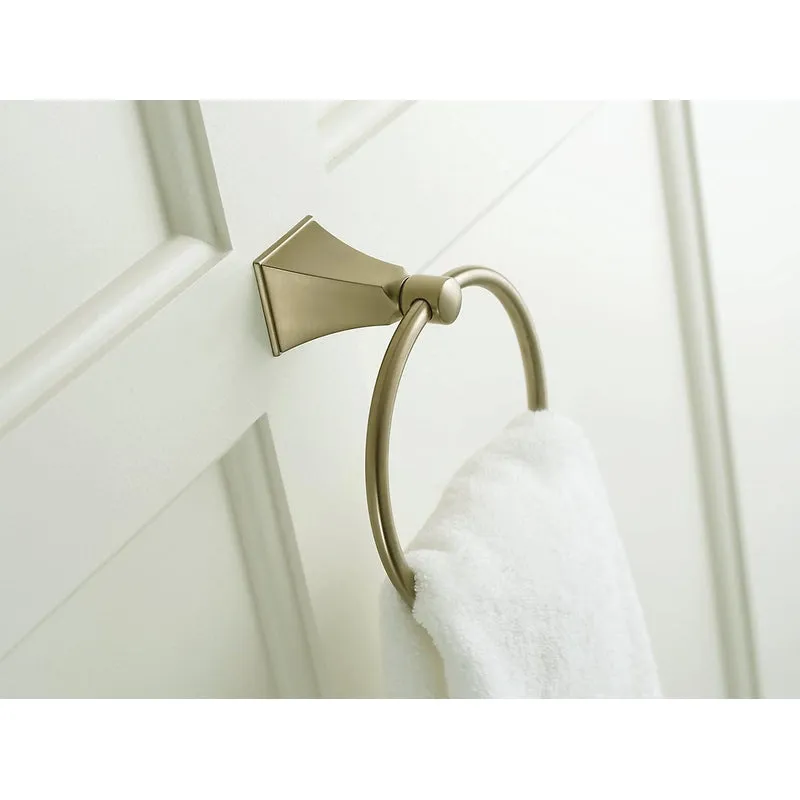 Memoirs Stately 6" Towel Ring in Polished Chrome