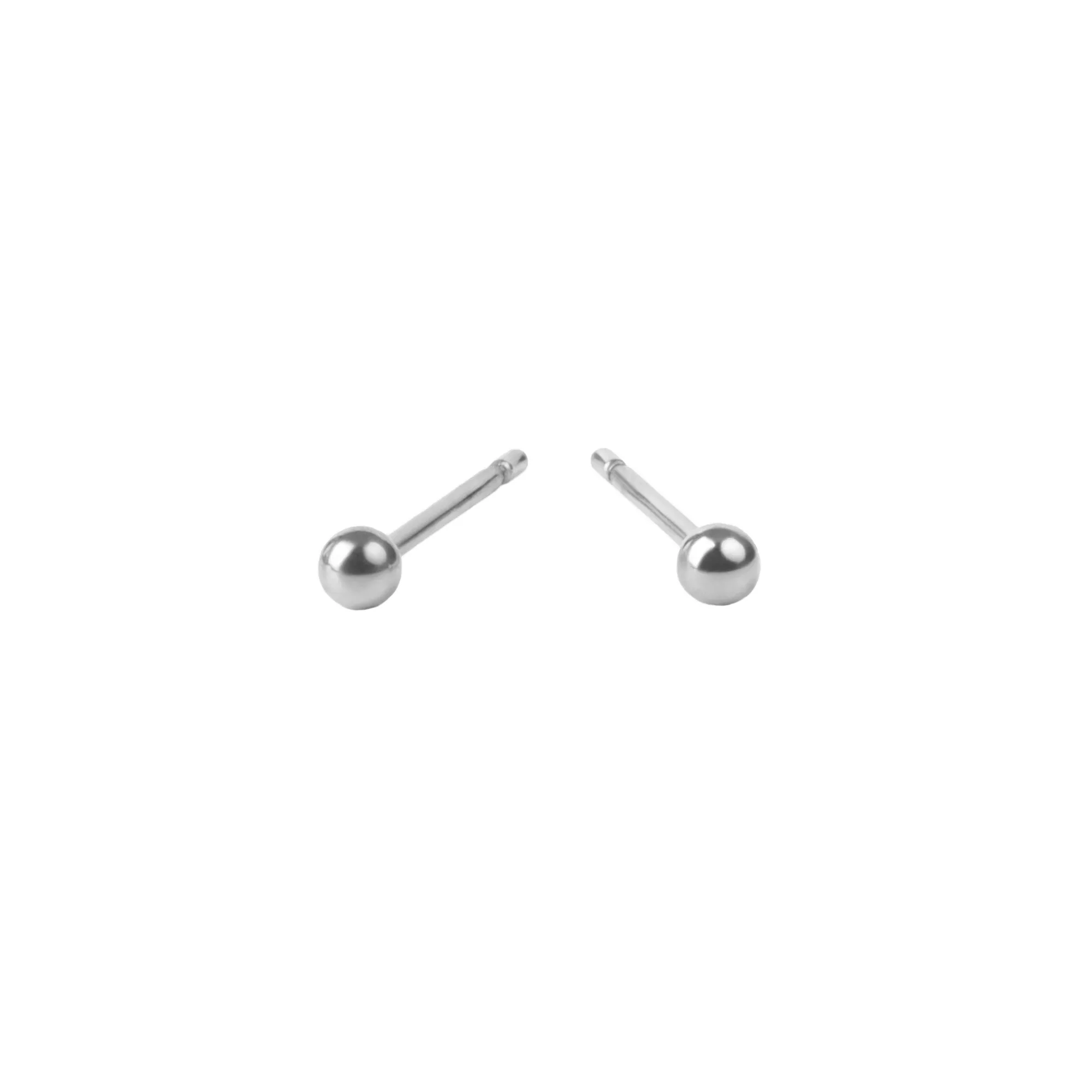 Microsphere Stud Earrings