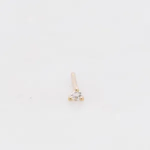 Mini Martini White Diamond Stud