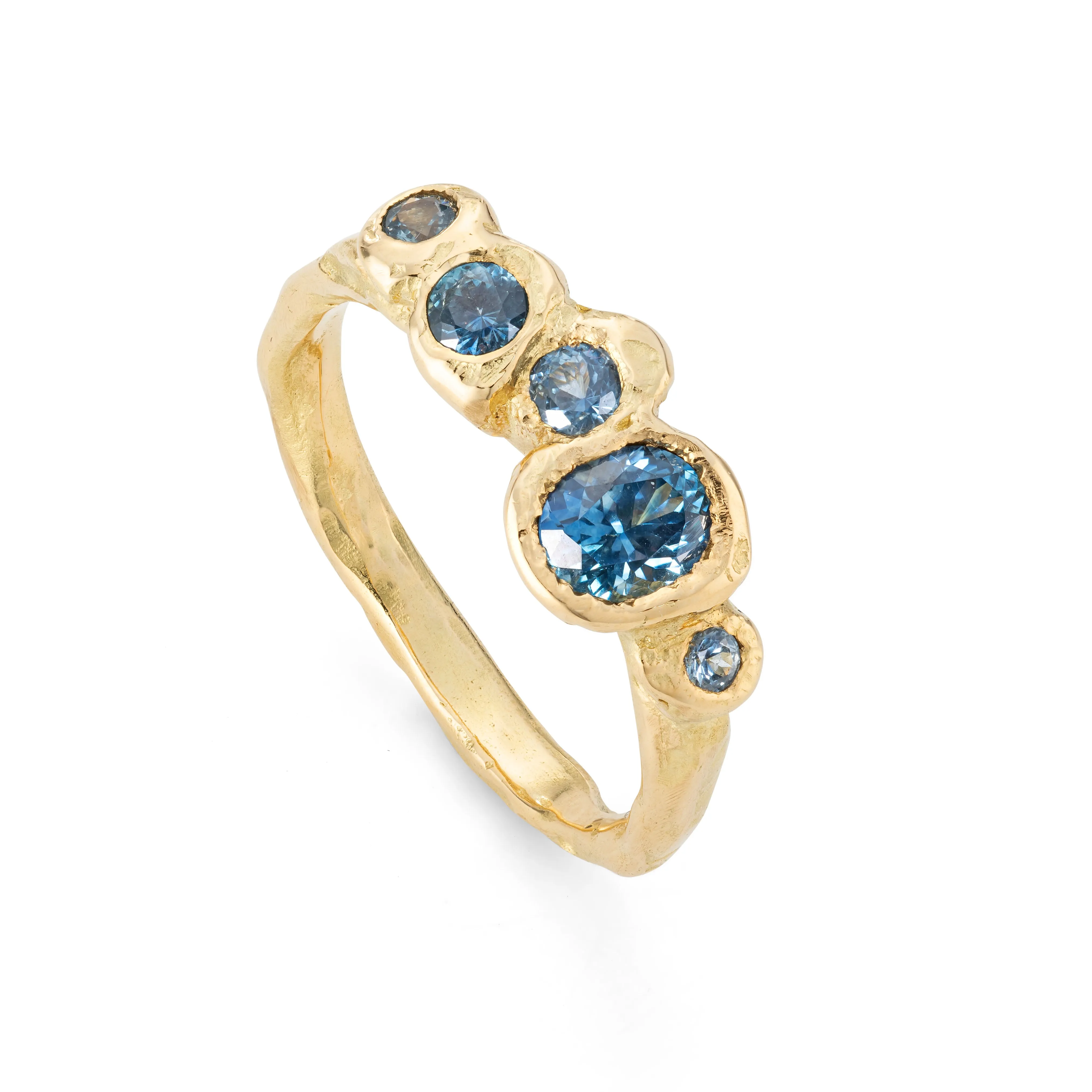 Montana Sapphire Ocean Havens Ring