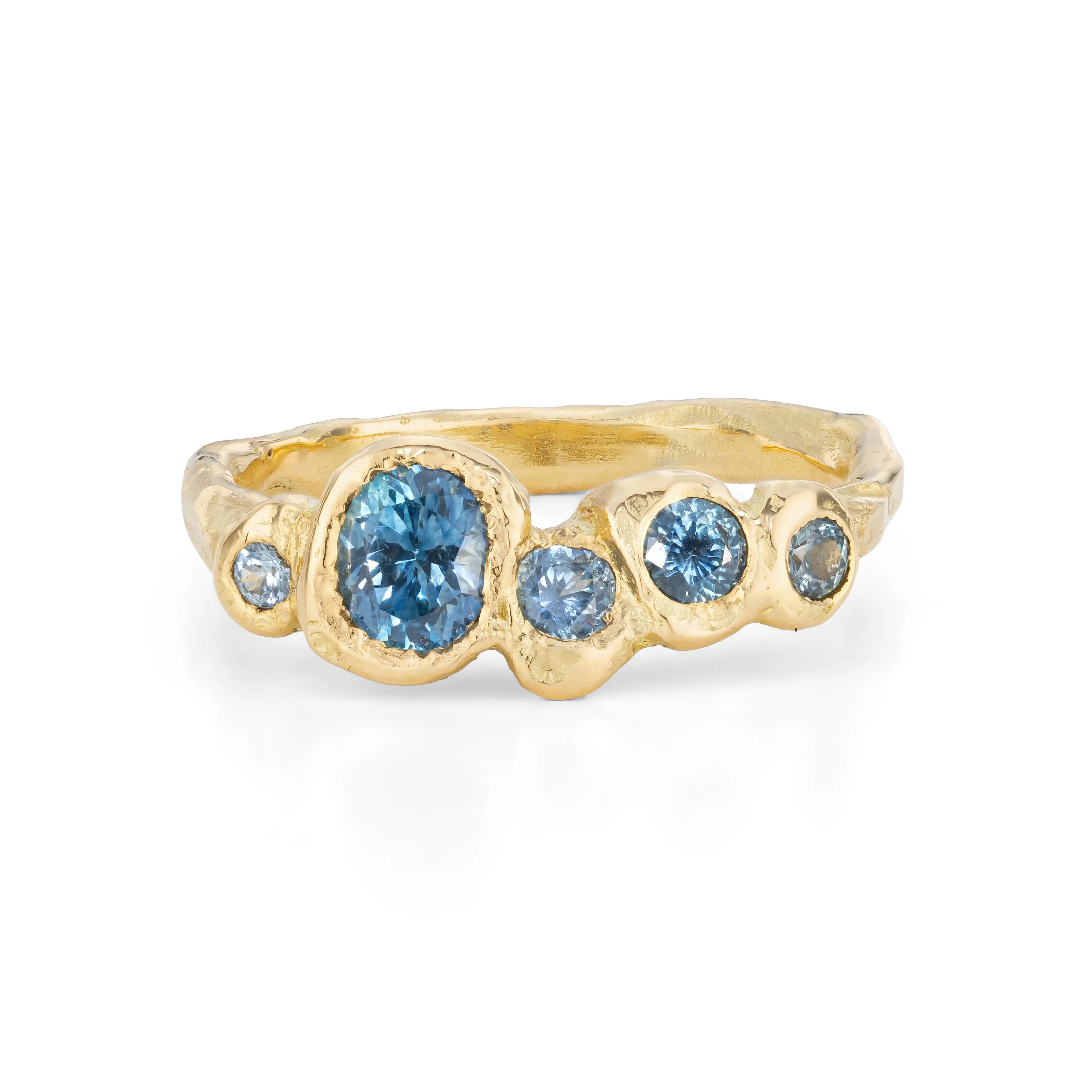 Montana Sapphire Ocean Havens Ring