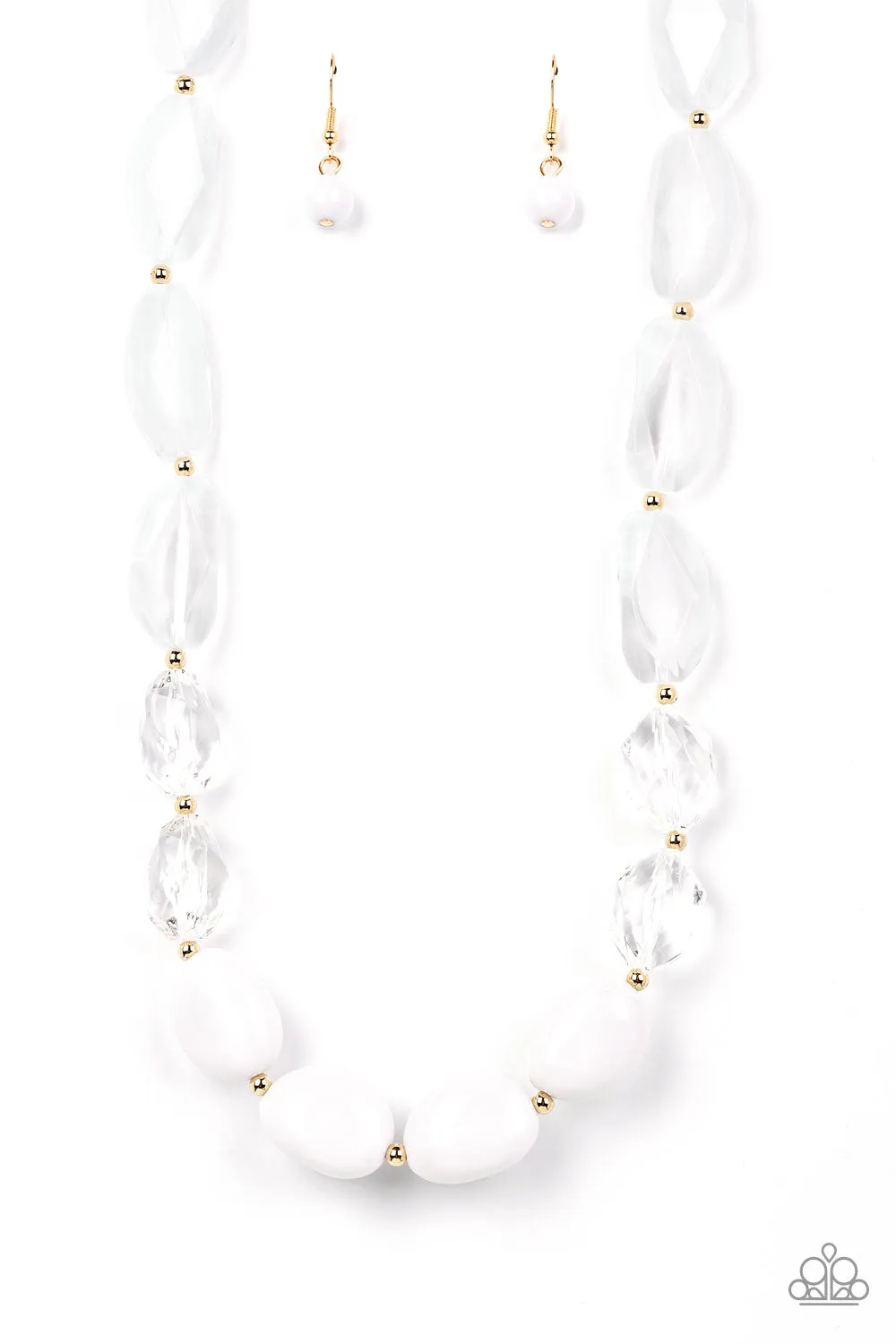 Necklaces Private Paradise - White N2246