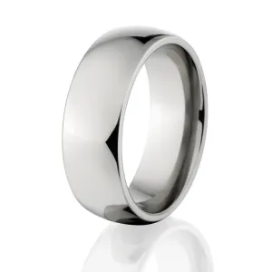 New 8mm Wide Titanium Band,Titanium Wedding Band