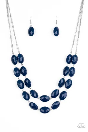 PAPARAZZI Max Volume - Blue NECKLACE