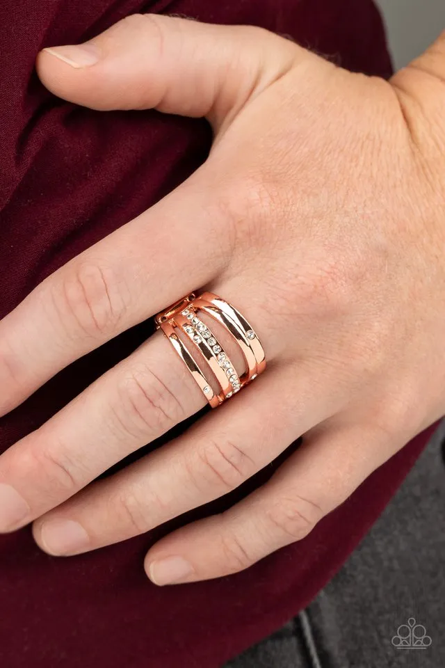 Paparazzi Ring ~ Make A SHEEN - Copper