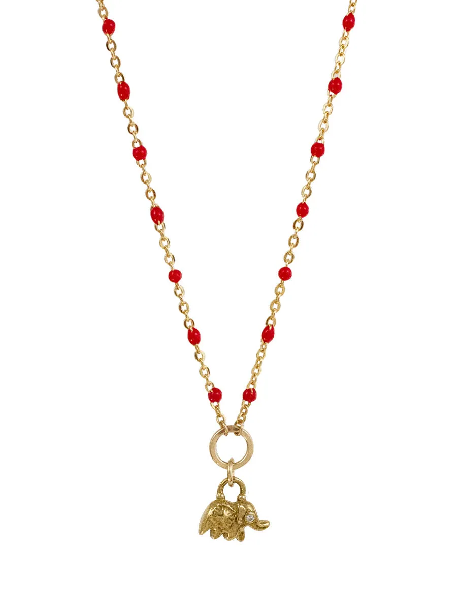 Paradise Necklace - Red