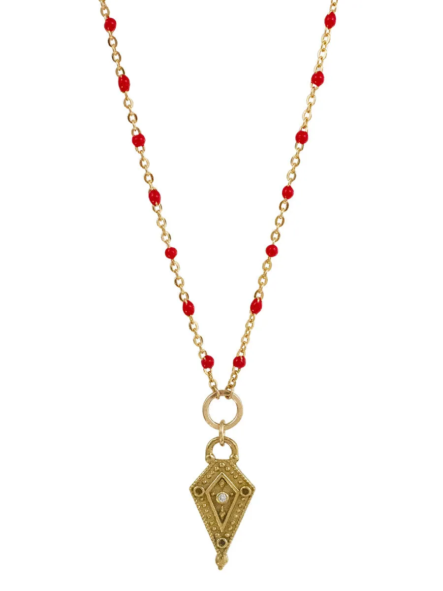 Paradise Necklace - Red