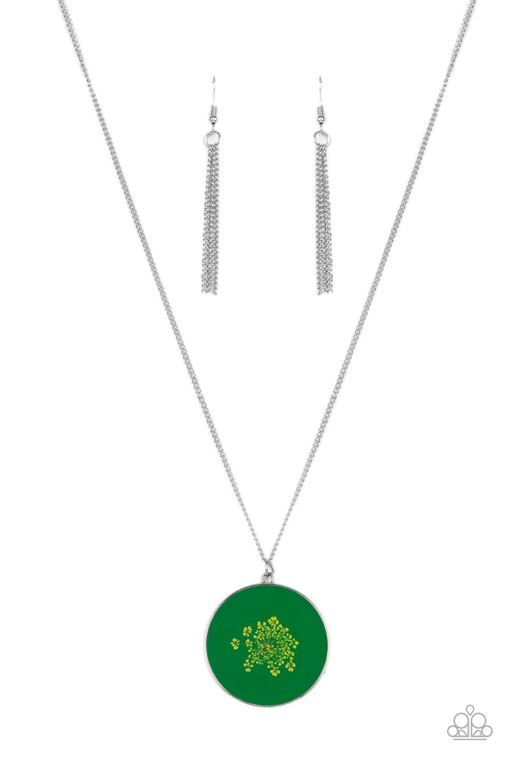 Prairie Picnic - Green Paparazzi Necklace