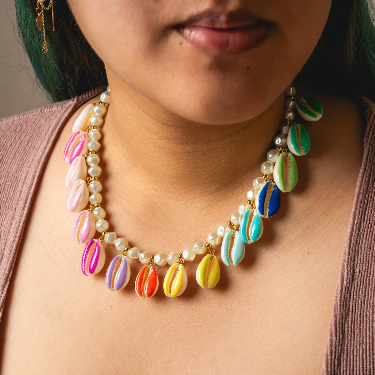 Shell Poppers Necklace