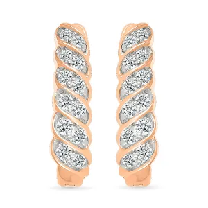 Simply Elegant Diamond Earrings