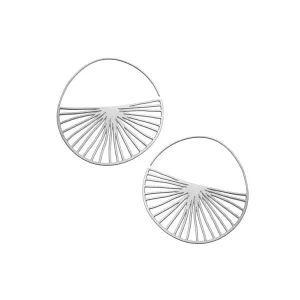 Small Radius Hoop Earring