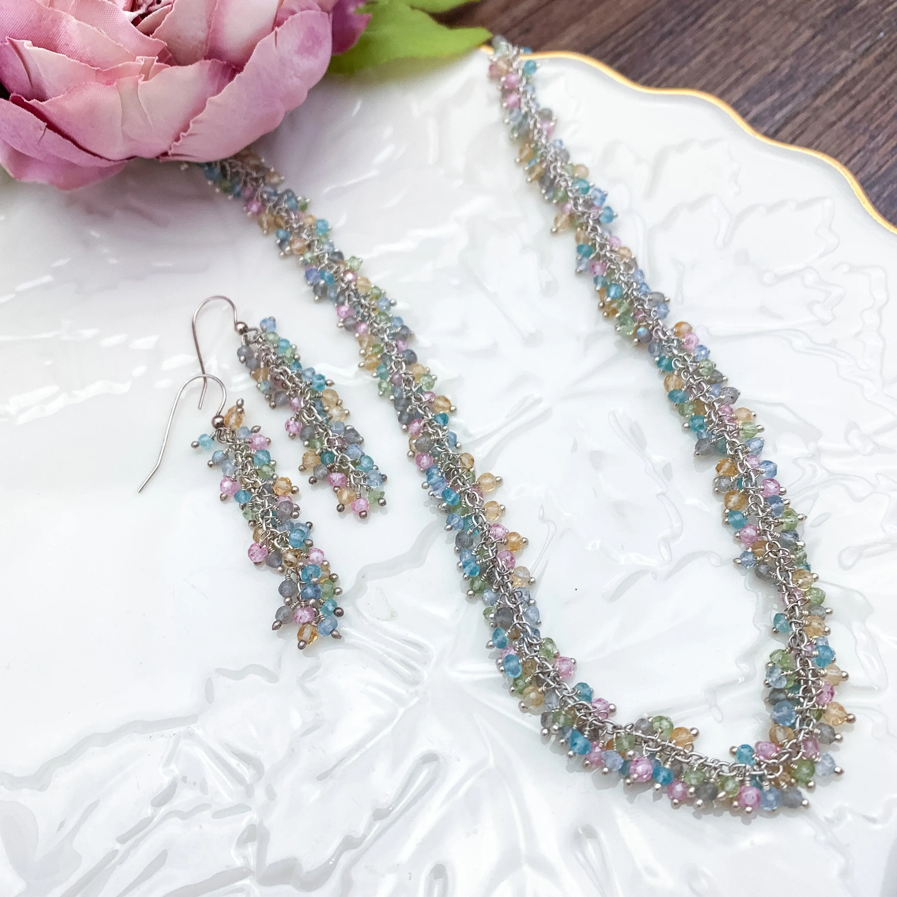 Soft Pastel Shimmer Jewelry