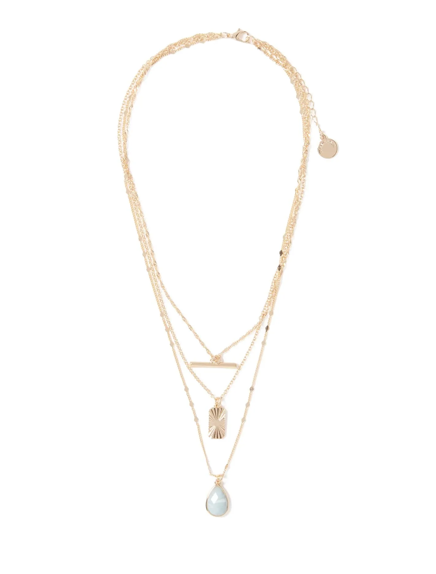 Suri Stone Layered Necklace