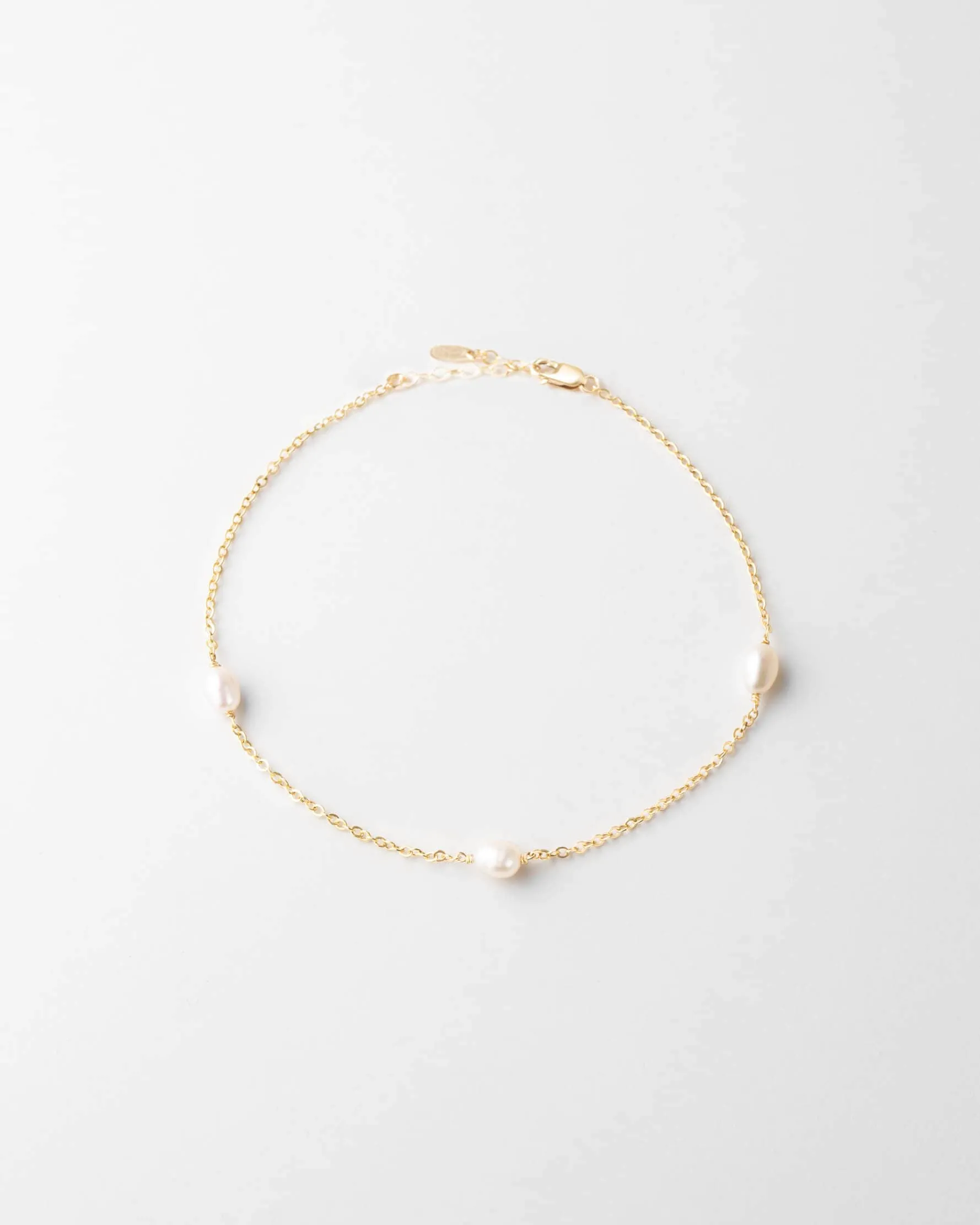 Trinity Pearl Anklet