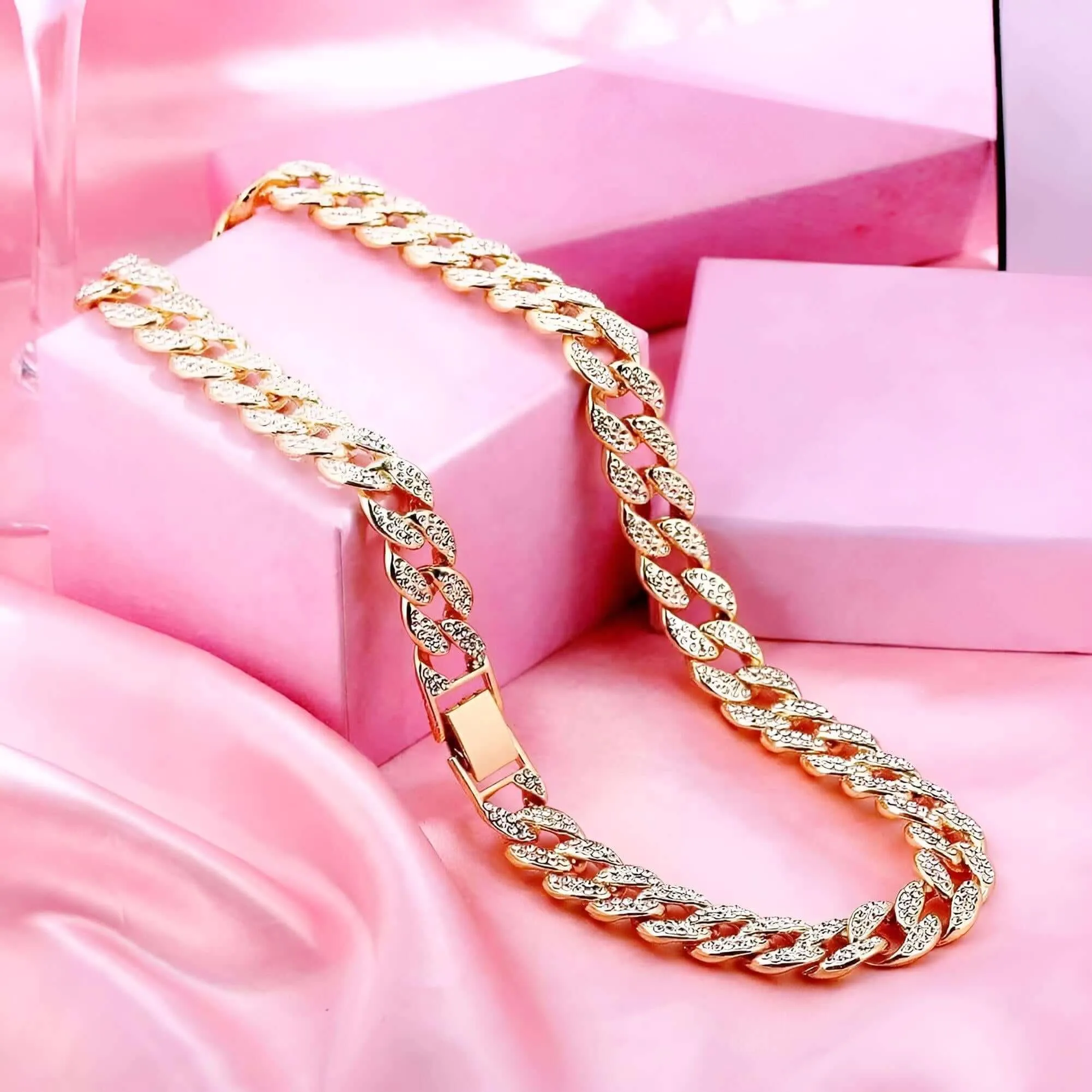 Women's Iced Out High Fashion Necklace