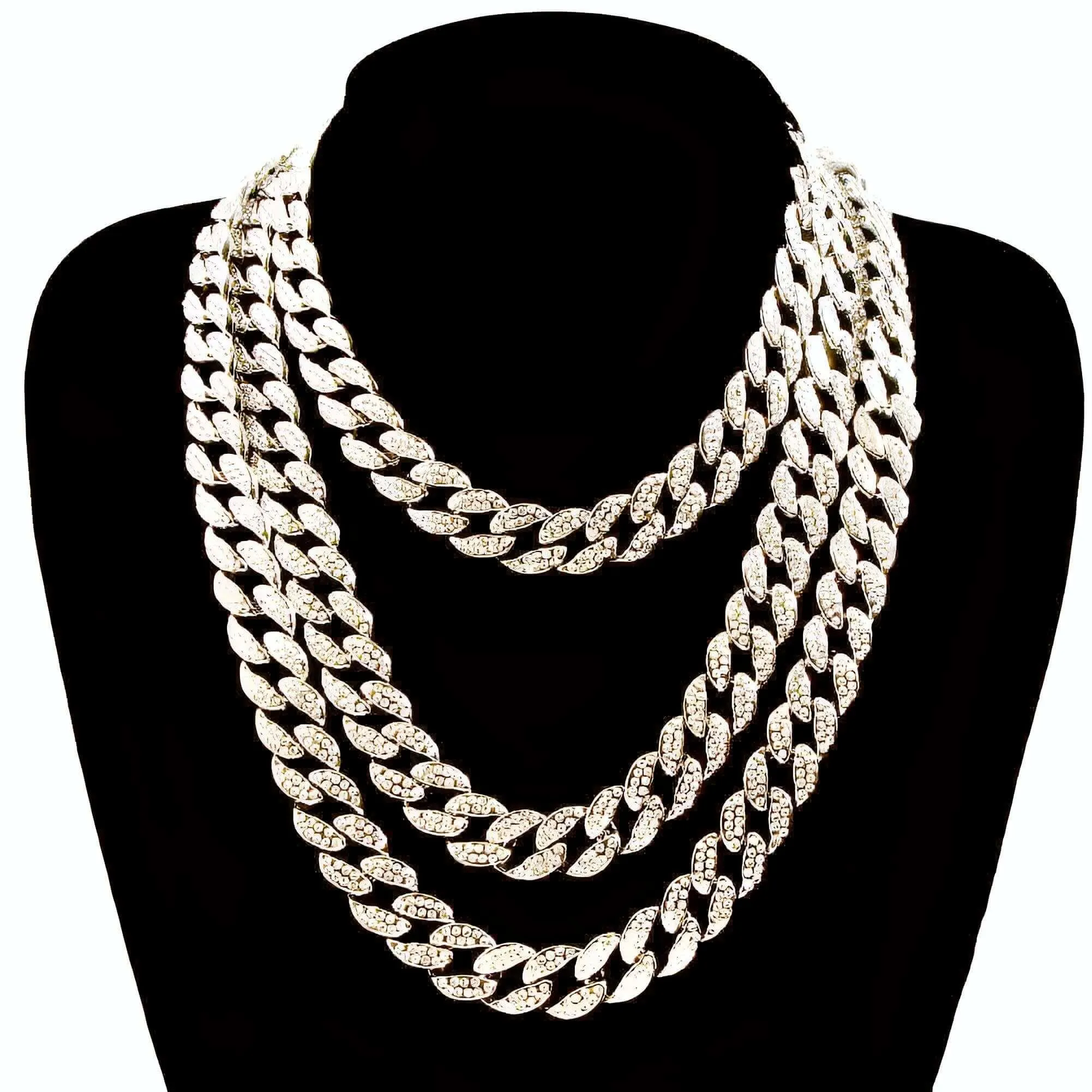 Women's Iced Out High Fashion Necklace